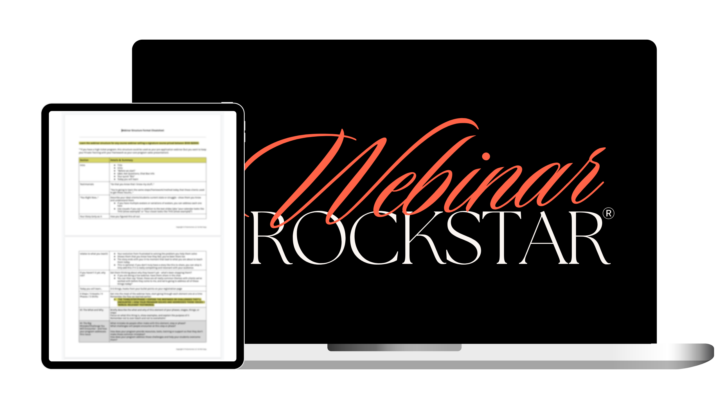 2 words: WEBINAR TEMPLATE 😍