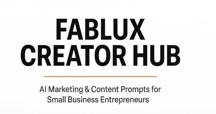 Fablux Creator Hub