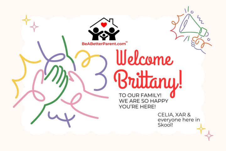WELCOME @BRITTANY!