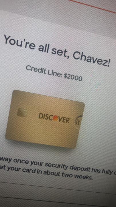 Discover Secured Card 