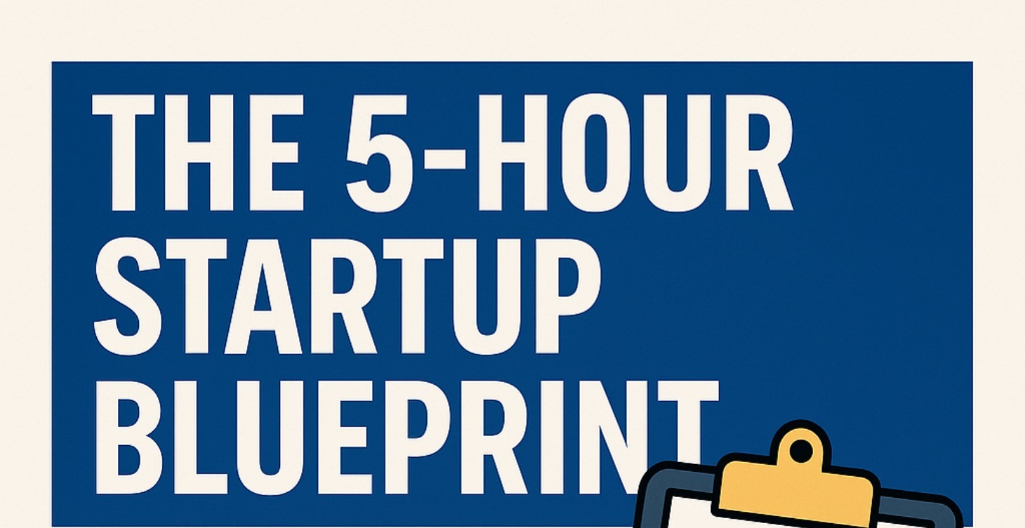 The 5 HR Startup Blueprint: From Idea to Launch