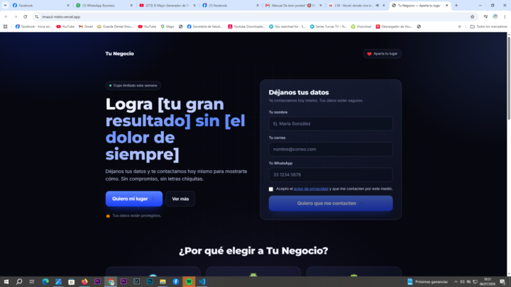 MI avance