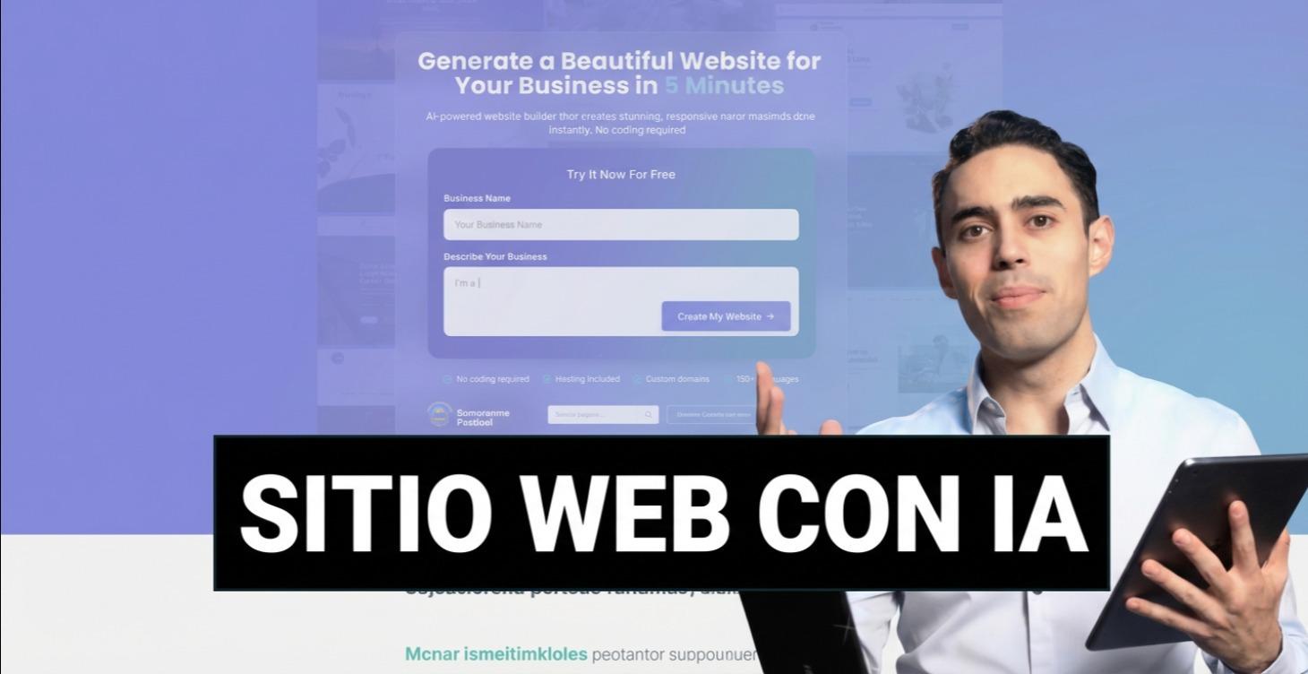 Crea tu Sitio Web con IA | Paso a Paso 🤖
