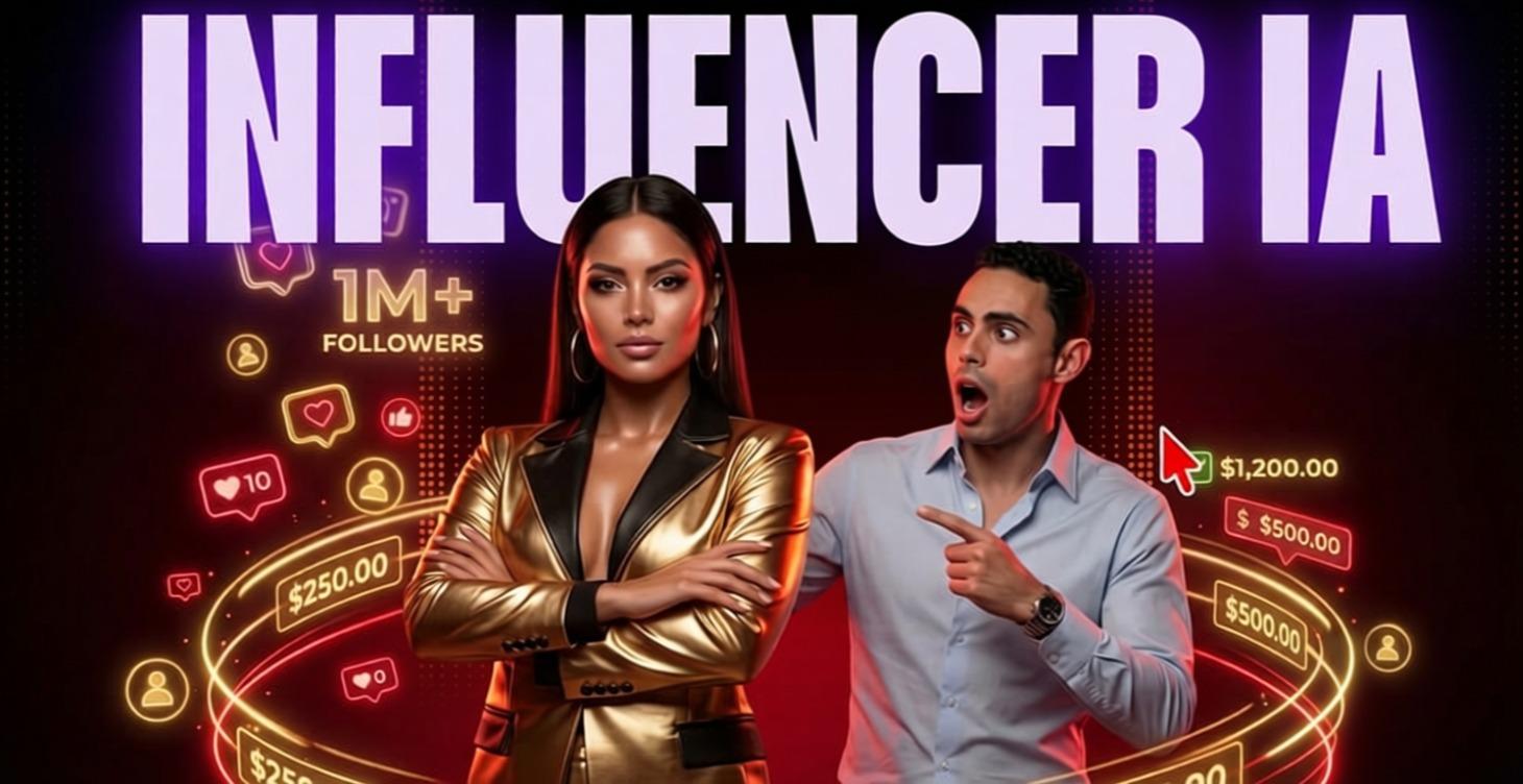 Crea Influencer IA | Vende sin salir en cámara 💰