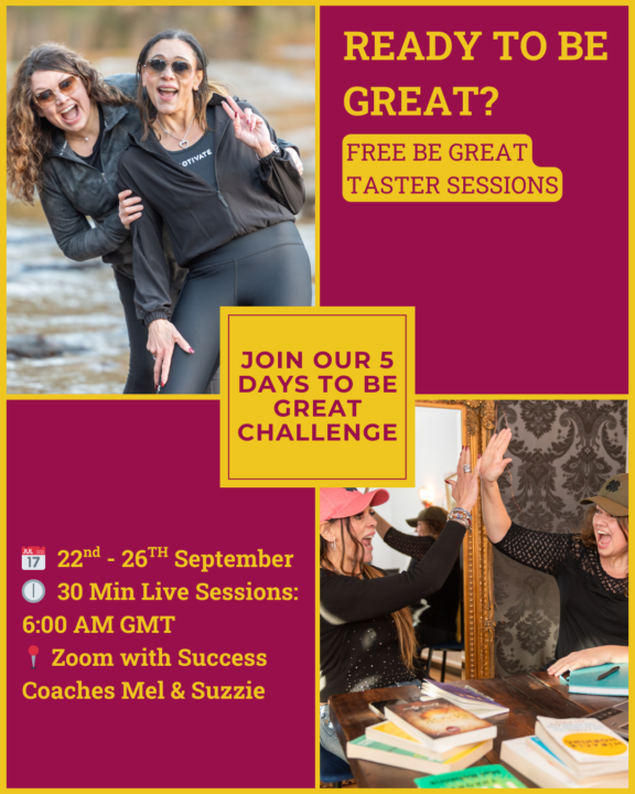 ✨ Kickstart your mornings with our FREE 5-Day BE GREAT Reset✨