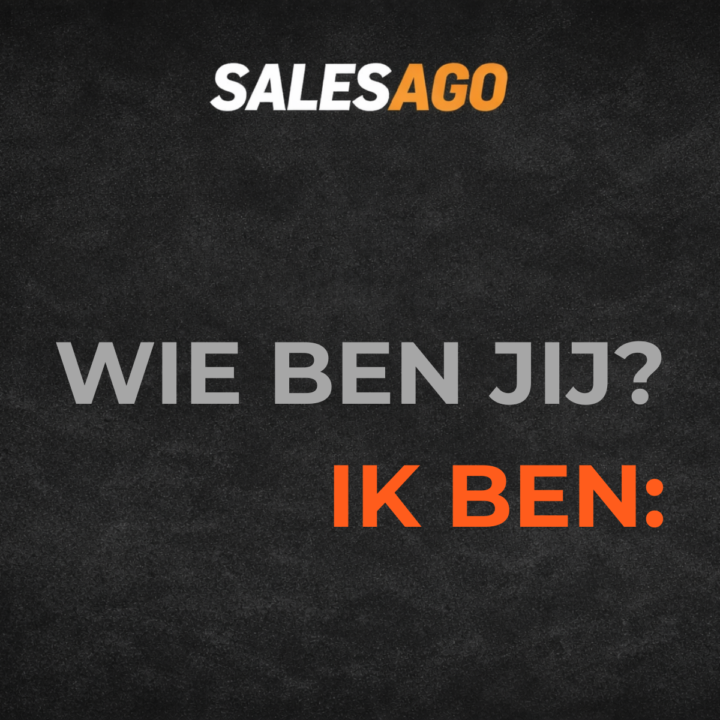 Even voorstellen! Wie ben jij?
