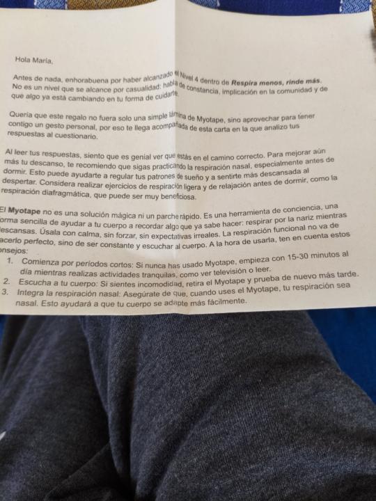 Saludos y agradecimiento 