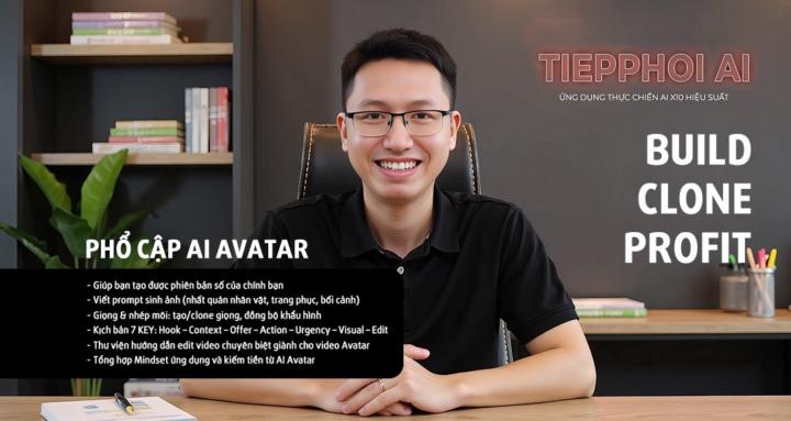 PHỔ CẬP AVATAR  AI