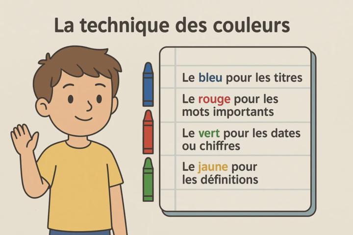 La technique des couleurs 