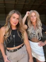 Erin and Megan