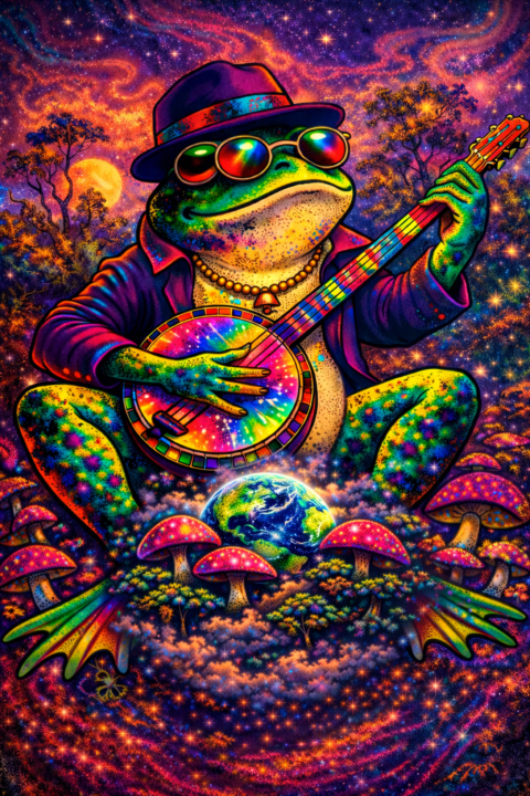 Phonk Frog