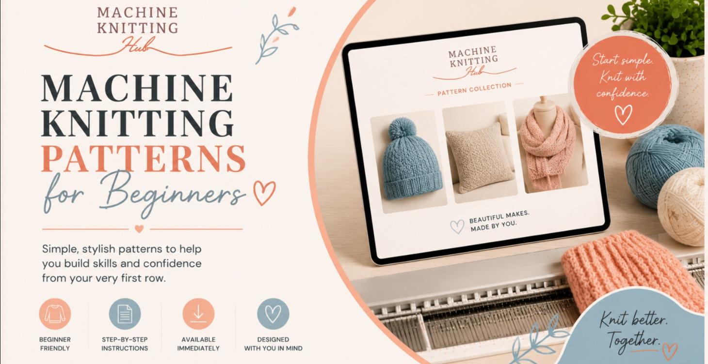 Starter Machine Knitting Projects for Beginners