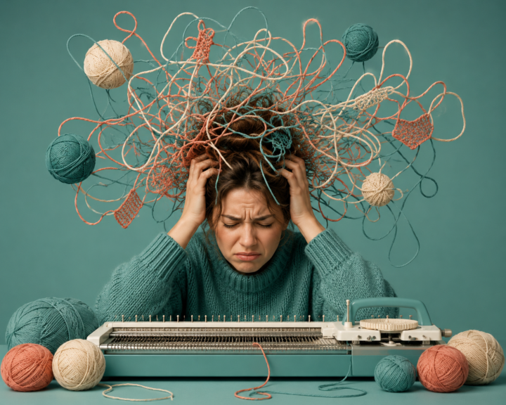🧶 New in the Classroom — Using the Wrong Yarn Weight for the Machine
