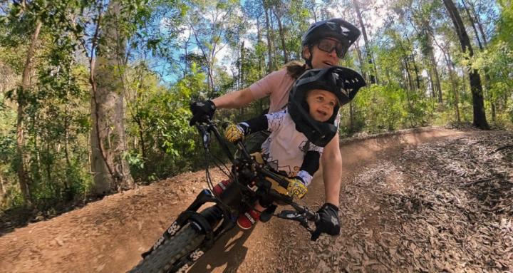Family Mountain Biking 