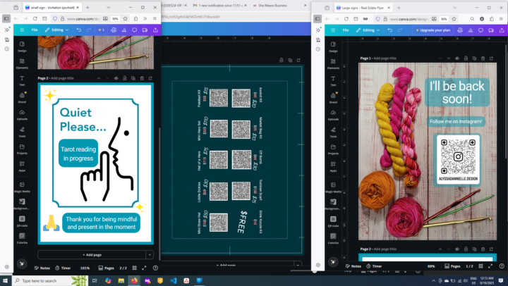 Cozy Crochet Corner at Visionaries!