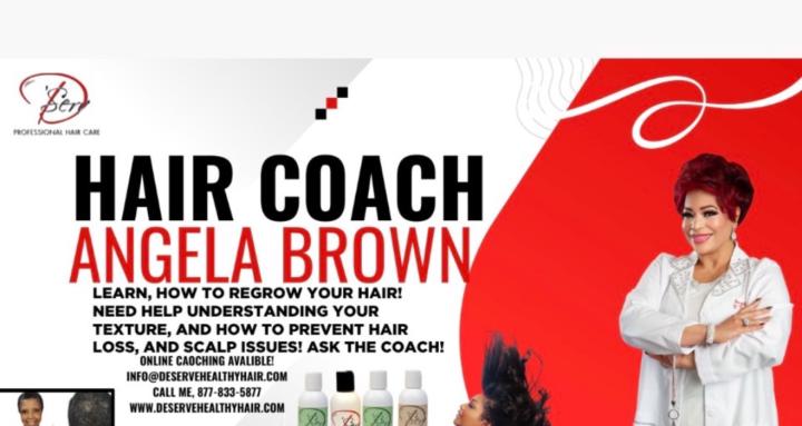 Hair Coach Angela Brown
