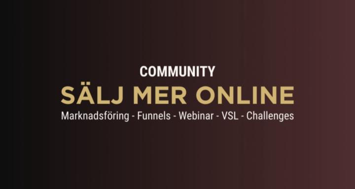 Sälj mer online