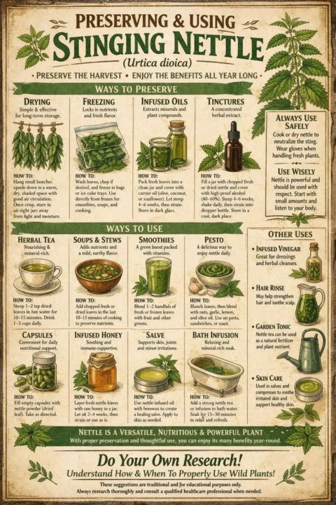 Preserving Nettle 