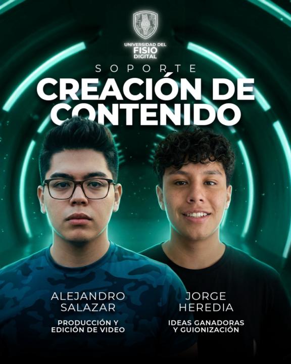 Hoy 9PM Soporte en CREACION DE CONTENIDO