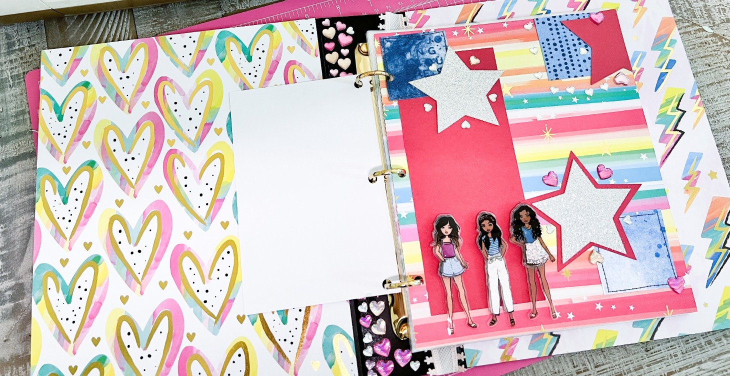 Independence Day Scrapbook Layout