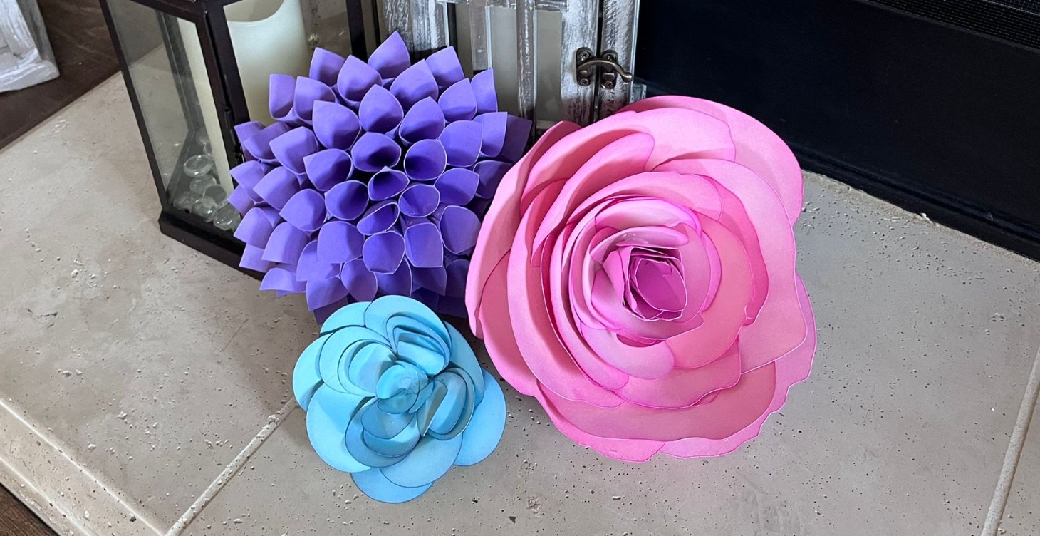 Giant Paper Flowers
