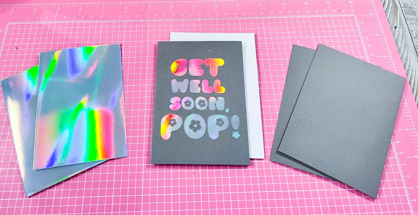 Get Well Soon Card (Cricut Joy)