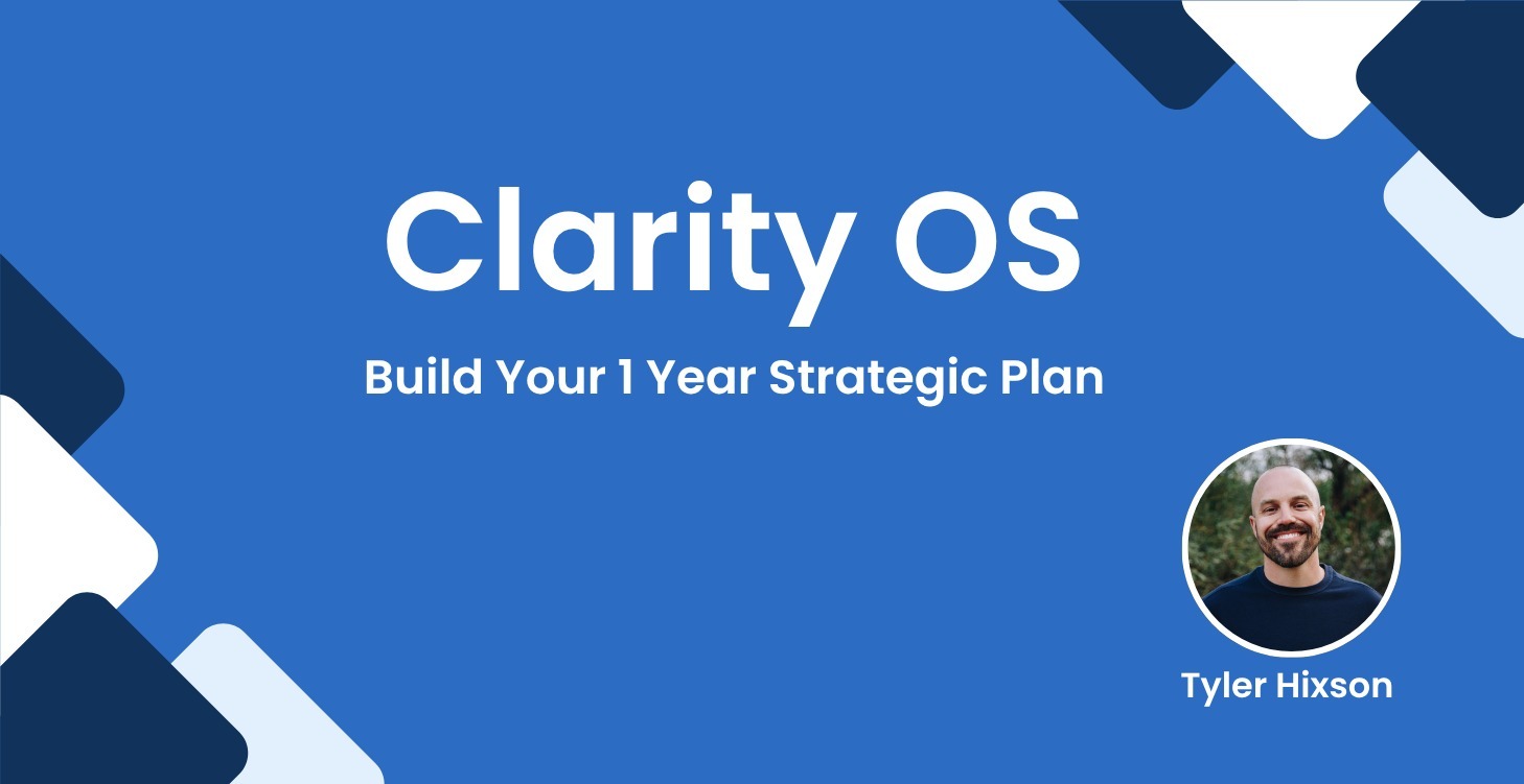 Build Your 1 Year Strategic Plan