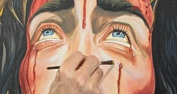 Relaxed Acrylic Painting