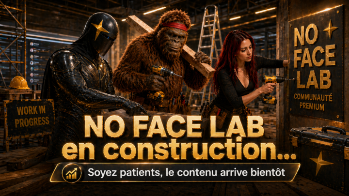 Bienvenue dans le No Face Lab 👁️