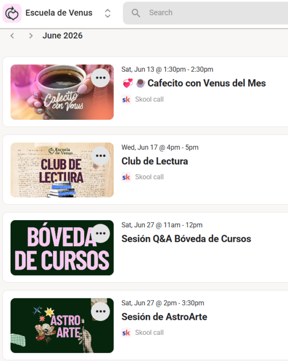 👁️Ojito al Calendario de Junio!