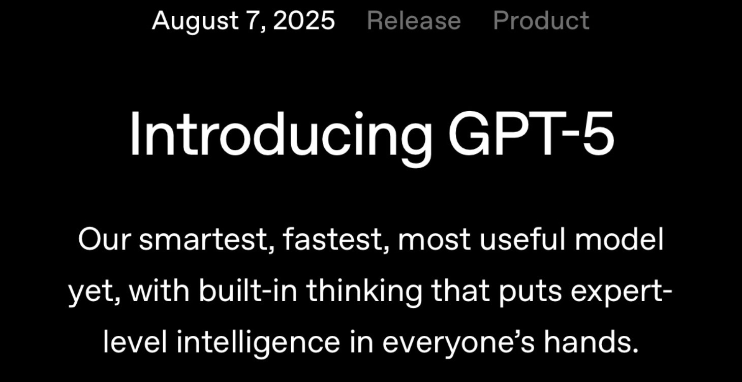 ChatGPT-5 is HERE!