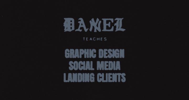 Danyel Design Teaches