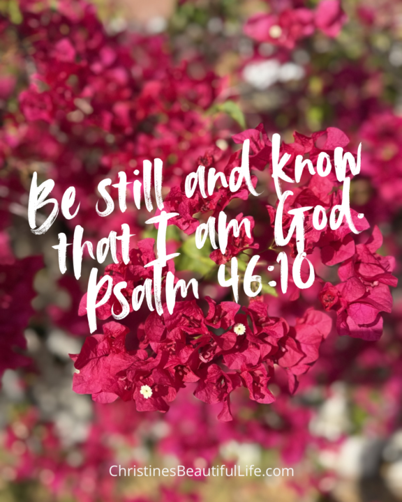 Be still — a Sabbath invitation