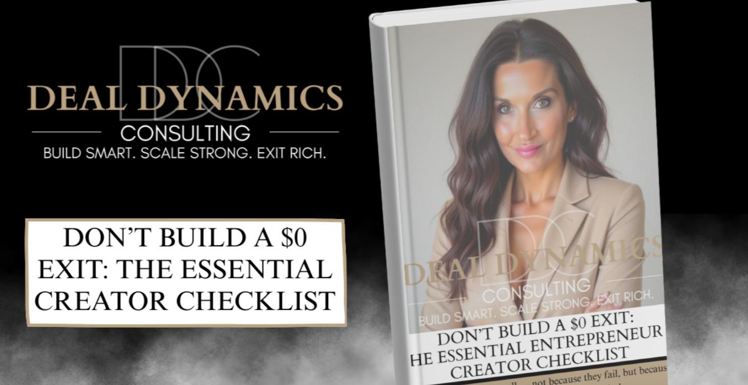 Don't Build a $0 Exit: The Creator Checklist