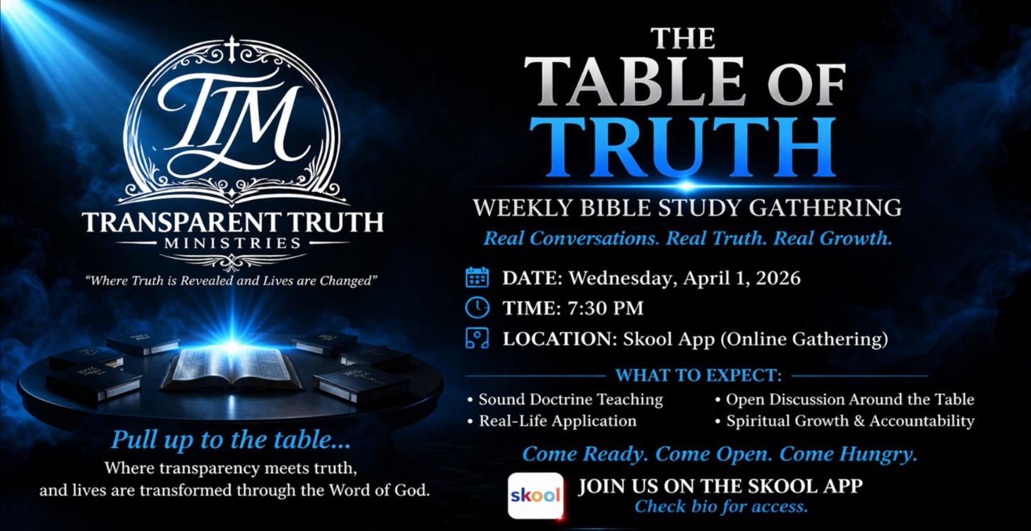 Table Of Truth - 2026