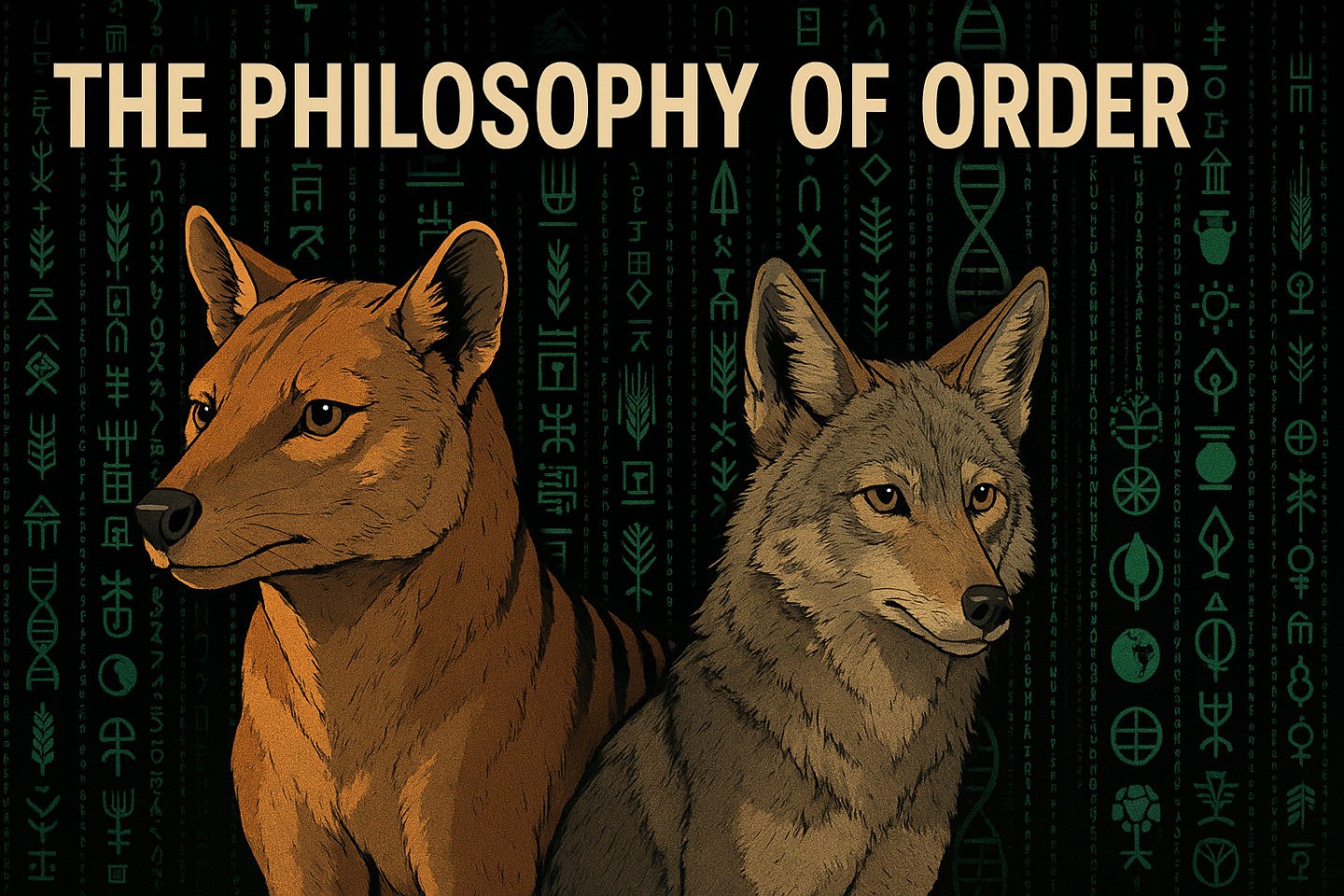 The Philosophy of Order