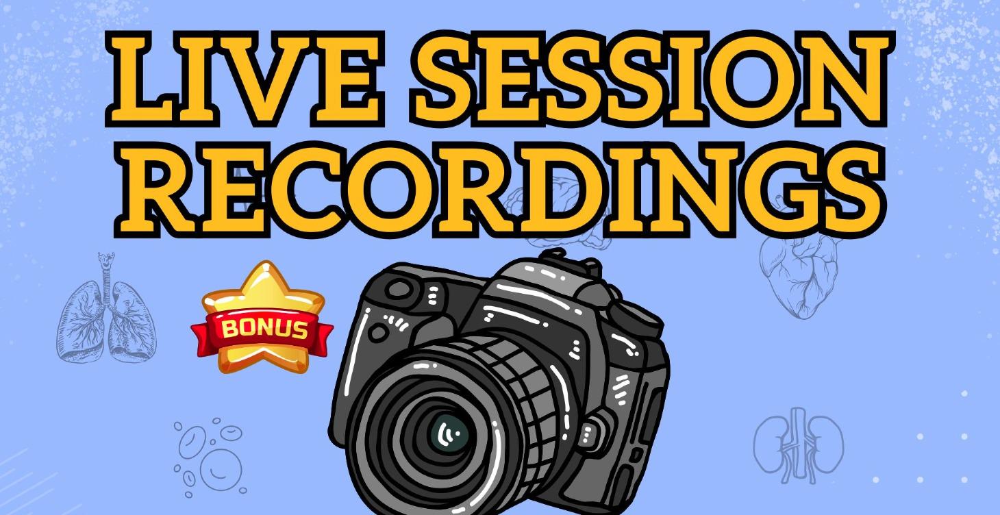 Live Session Recordings