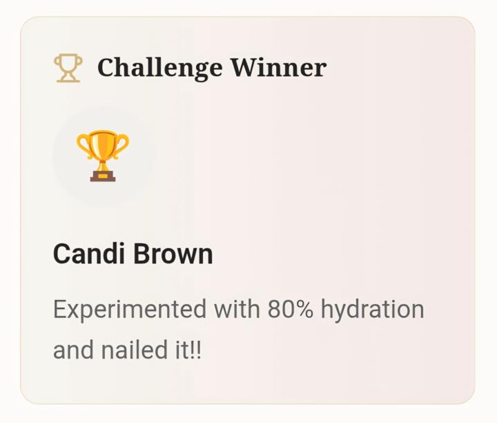 February Challenge Winner Is...🥁✨️
