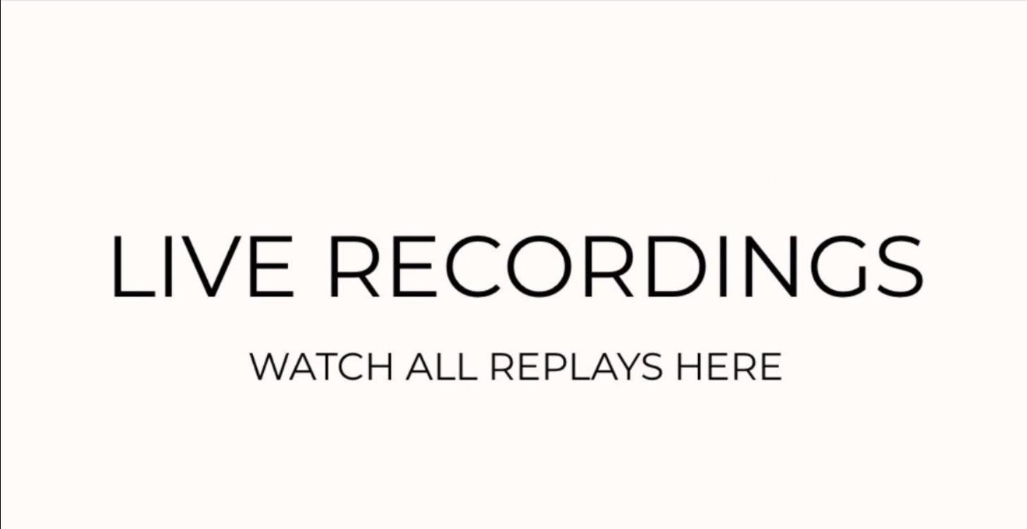 Live Recordings