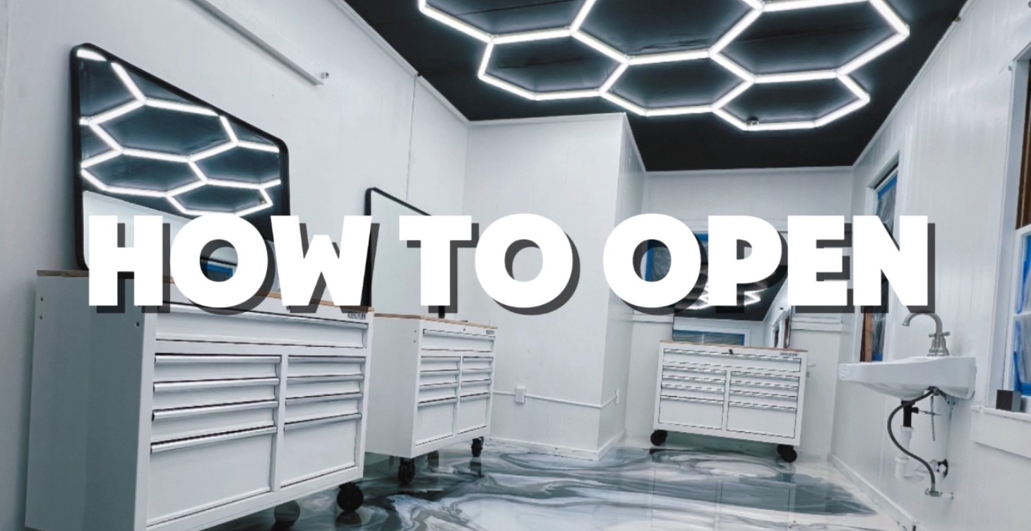 Opening your own barber suite or physical shop