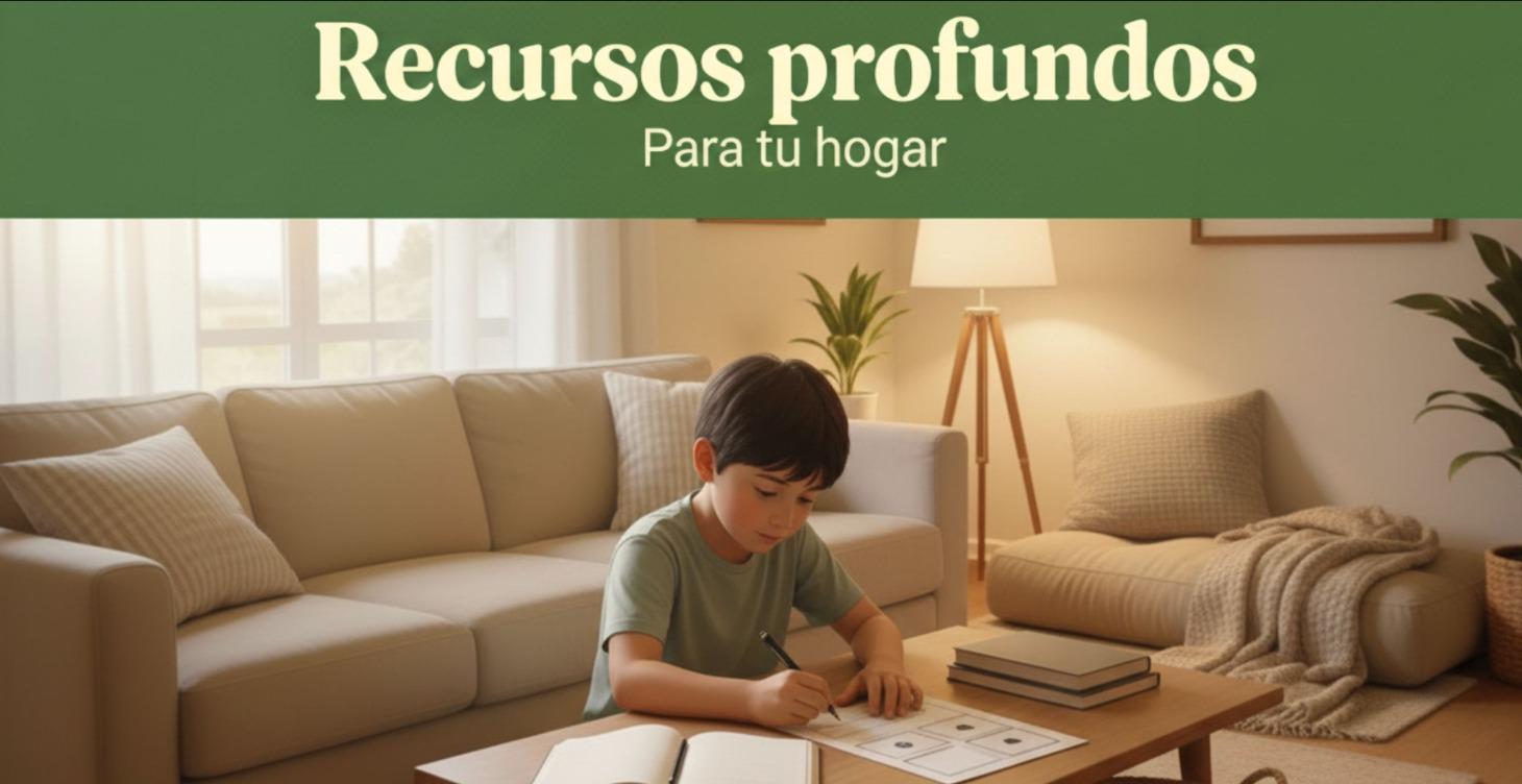 Recursos profundos para tu hogar
