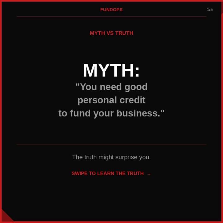 Personal Credit vs Business Credit