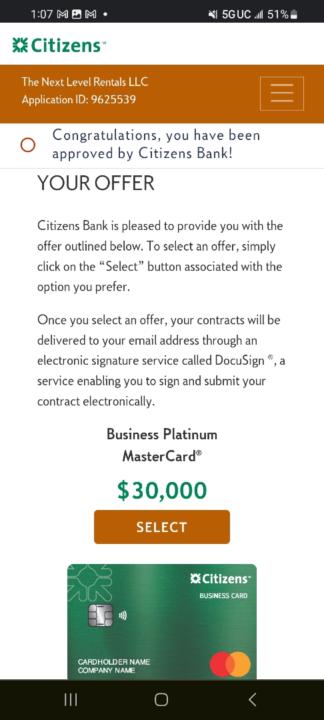 0% Biz Funding - Congrats 