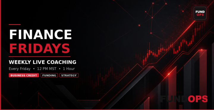 FINANCE FRIDAYS IS UPON US