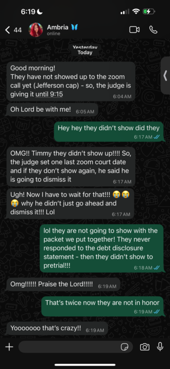 Debt Disclosure Statement 