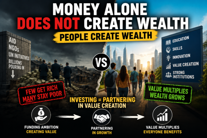 Why do some societies receive billions in aid, NGOs, and international funding… yet remain poor for generations?
