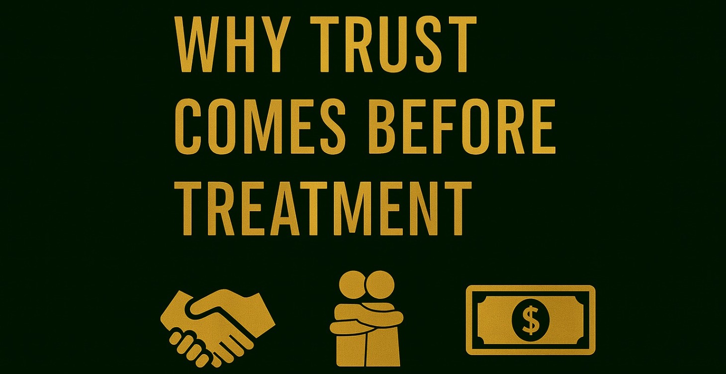 Why Trust Comes Before Treatment