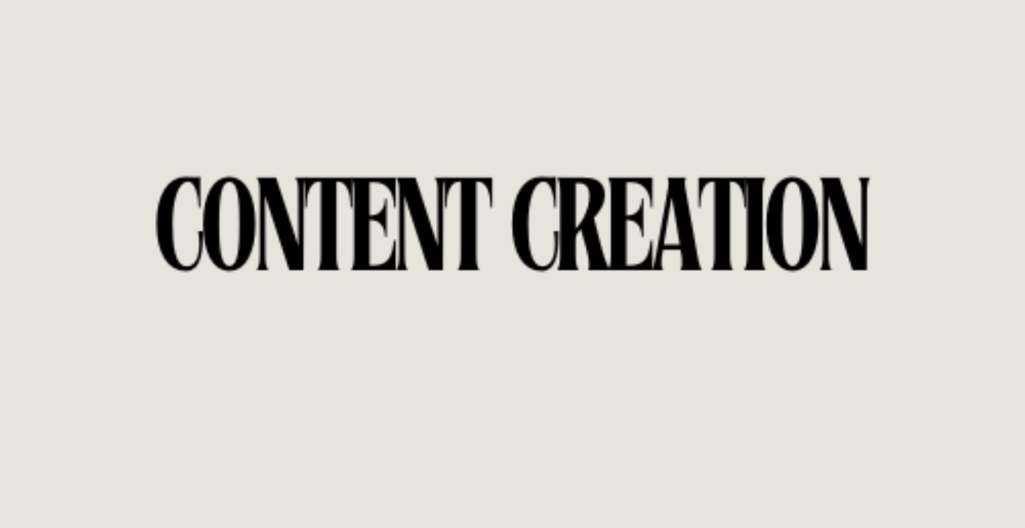 Content Creation