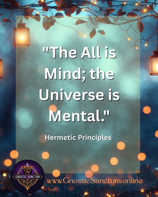 Hermetic Thought of the Day