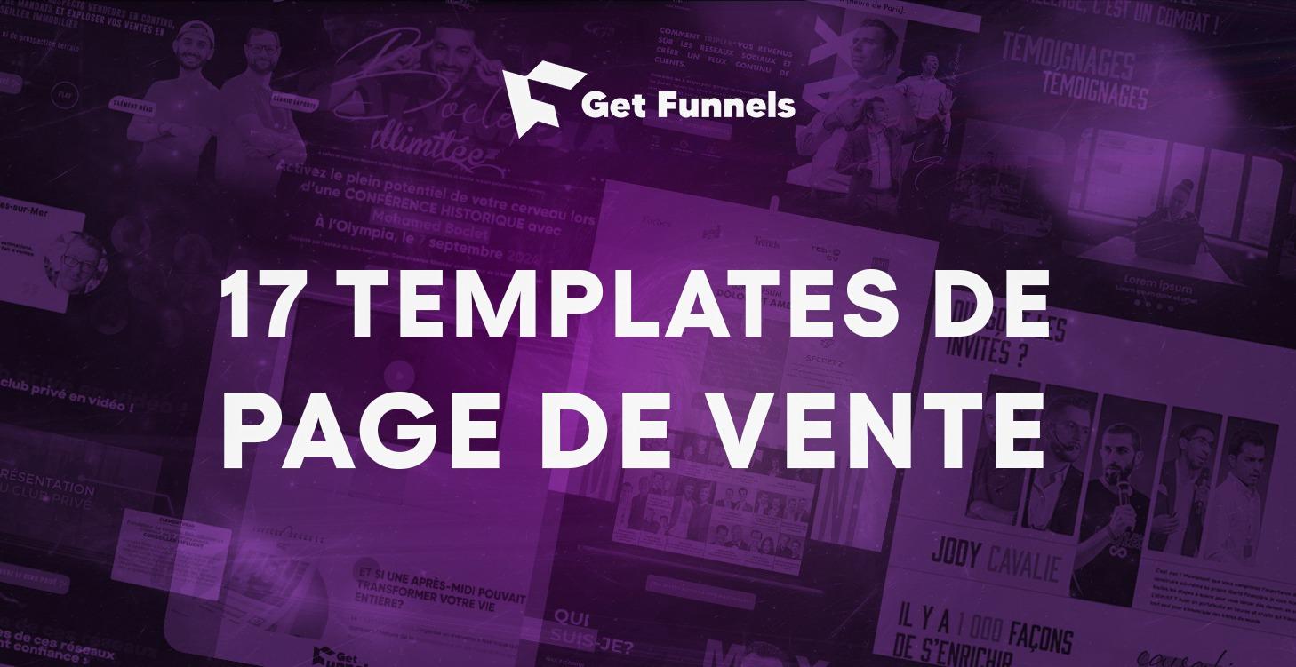 17 Templates de Pages de Vente + Bonus